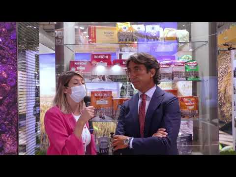 Francesco Garufi di Caffè Borbone a Cibus 2021