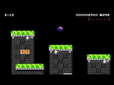 Super Mario Maker - Sonic 1 - Marble Cave Zone