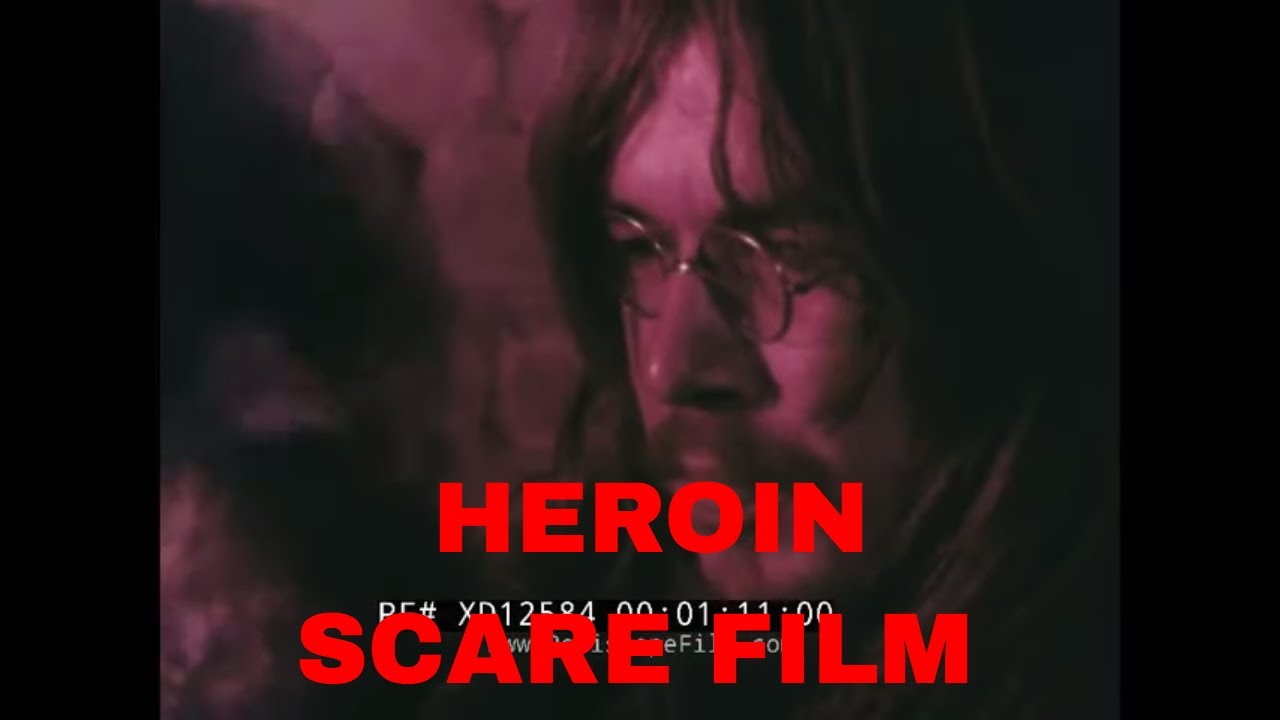 1960s BRITISH ANTI-DRUG FILM  " HEROIN "  EFFECTS OF OVERDOSE  (INCOMPLETE) XD12584