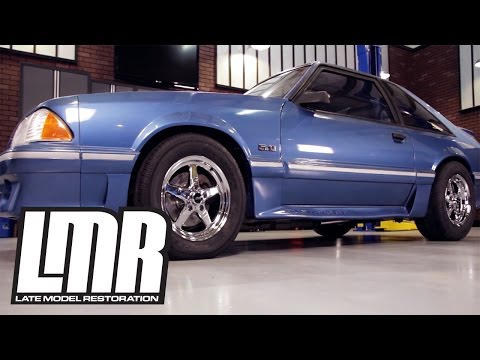 Installing SVE Drag Wheels on a Fox Body Mustang