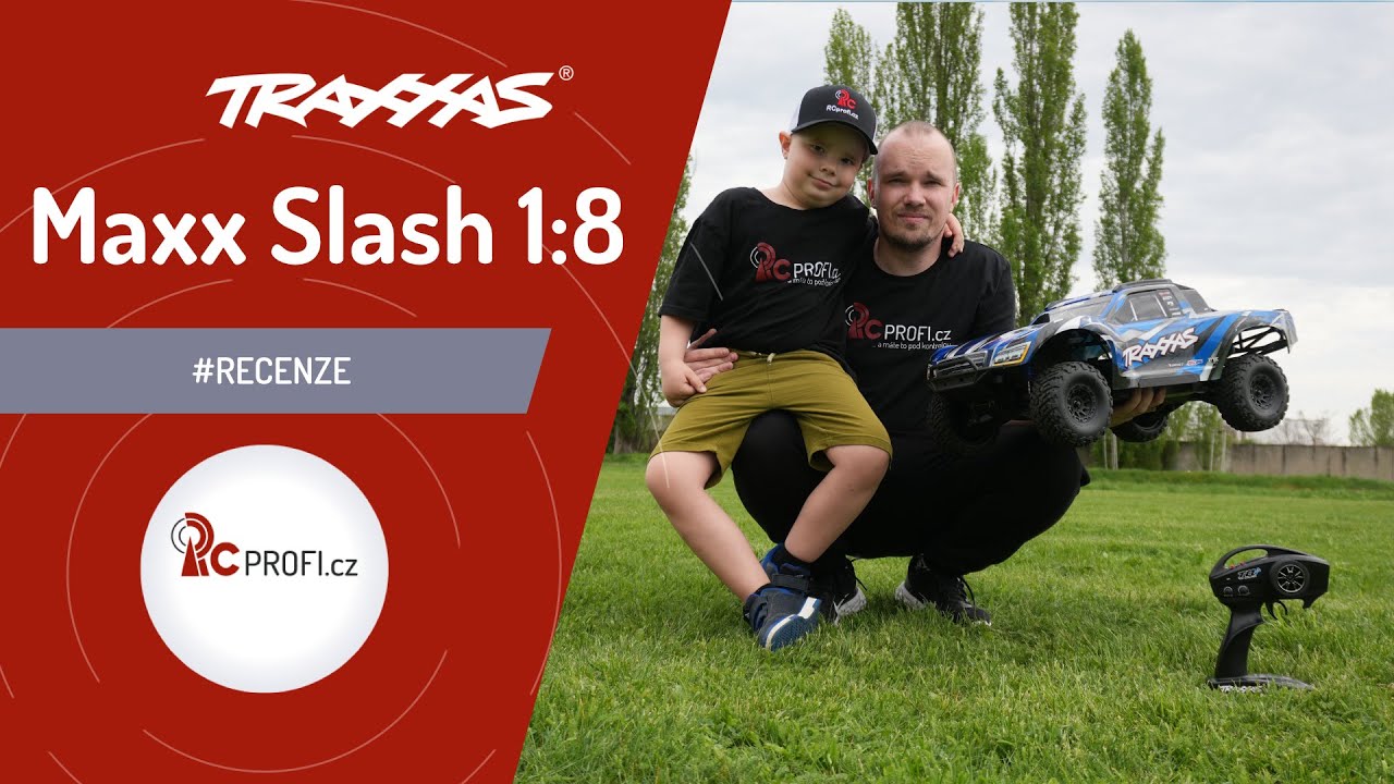 RC auto Traxxas Maxx Slash 1:8 RTR, modrá