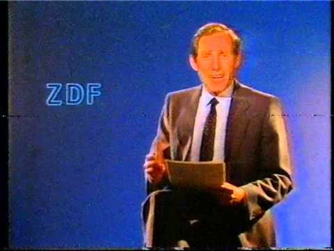 ZDF Programmansage 1980er Jahre