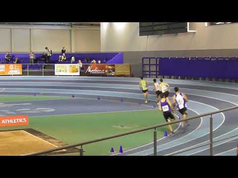 800m men A race BMC Indoor Meeting Sheffield 07012018
