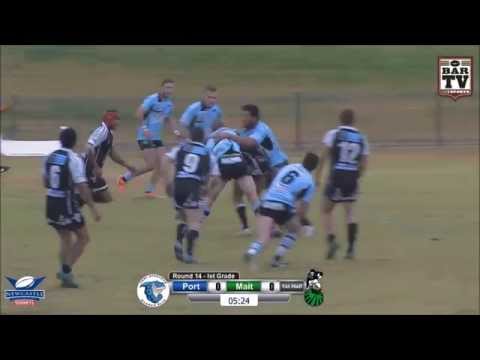 Real NRL Round 14 1st Grade Highlights - Port Stephens Sharks v Maitland Pickers