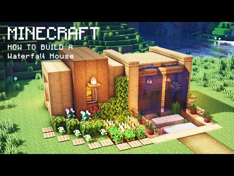 Minecraft: PRO Builder's Ultimate Waterfall House!