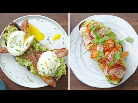 4 Easy & Delicious Avocado Toast Recipes for Breakfast