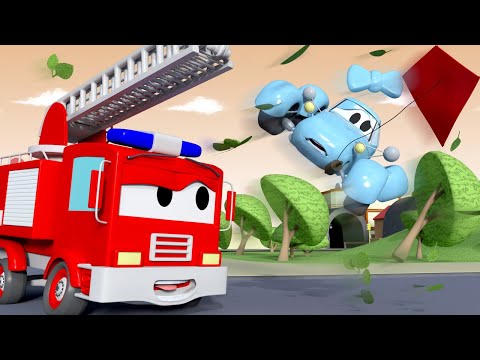 Auto Patrola u Auto Gradu 🚓 🚒  Beba Katy je ODLETJELA - Auto Grad ! Crtići sa autima za djecu