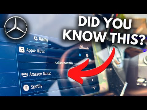 SPOTIFY & APPLE MUSIC Apps on Mercedes MBUX!