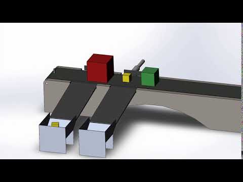 Automatic Sorting Machine – SOLIDWORKS Motion – Projects