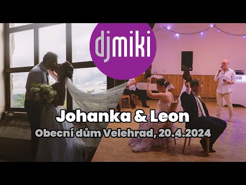 Záběry z focení i zábavy na svatbě Johanky a Leona