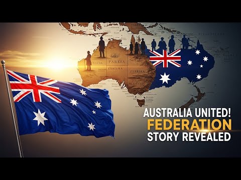 The Story of Australia’s Federation: How a Nation Was Born 🇦🇺📜#australianhistory 