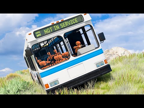 Cars vs Cliff Roads #93 - BeamNG DRIVE | SmashChan