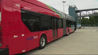 Metro's new electric buses hit the streets