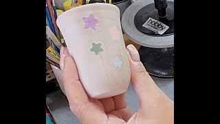 198. Transform Your Pottery: Stunning Sticker Techniques for Decorating Clay Creations