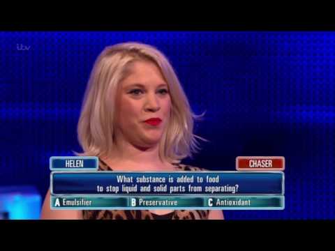 Helen Gets Her Emulsifier Question Right - The Chase