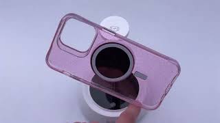 Чехол TPU Radiance with MagSafe для Apple iPhone 15 Pro (6.1) Pink Чехол TPU Radiance with MagSafe для Apple iPhone 15 Pro (6.1) Pink