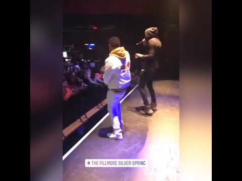 Hoodrich Pablo Juan & Mpr Tito Perfrom in Maryland After Rich Shootas Say Blo Banned (DMV)