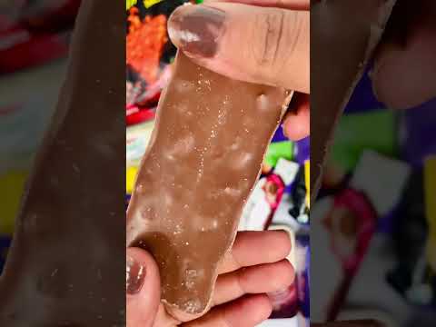 Unwrapping Galaxy Milk Chocolate Bar with Cookie Crumble | Chocolate ASMR #shorts