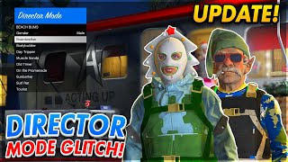 THE DIRECTOR MODE GLITCH IS EASIER TO DO NOW! (GTA 5 Updated Director Mode Glitch Info)