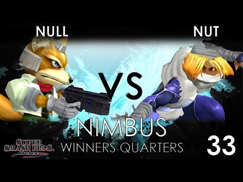 Nimbus #34 - TNC | Null (Fox) VS NUT(Sheik) - SSBM Winners Quarters