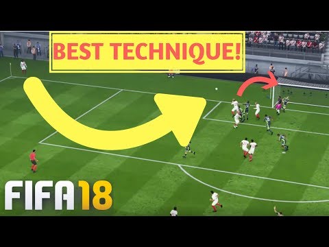 FIFA 18 HOW TO SCORE FROM A CORNER TUTORIAL