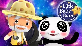 Aiken Drum Man on The Moon | Nursery Rhymes for Babies by LittleBabyBum - ABCs and 123s