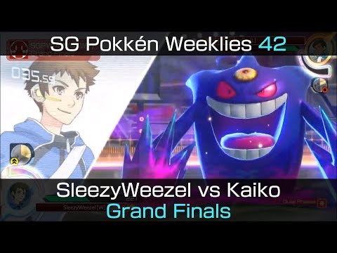 SGPW v. 42 - Pokkén DX Grand Finals: SleezyWeezel (Gengar) vs. Kaiko (Empoleon, Sceptile)