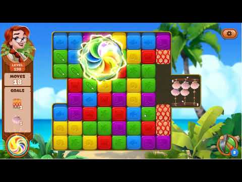 Lost Island Blast Adventure Level 198 - No Boosters