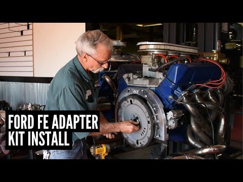 Speed Gems Ford FE Transmission Adapter Kit Installation