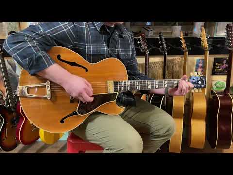 1950 Gibson L-4C Blonde w/Johnny Smith Pickup & HSC (VIDEOS! Ready to Go!) image 26