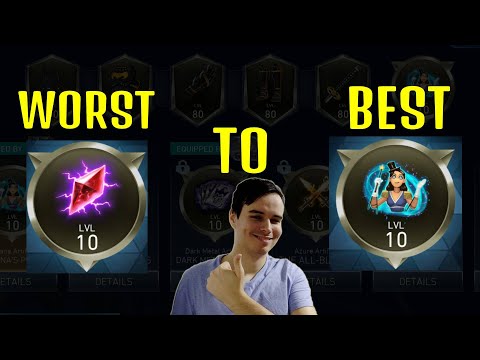 Ranking All Free Solo Raid Artifacts From Worst To Best Injustice 2 Mobile