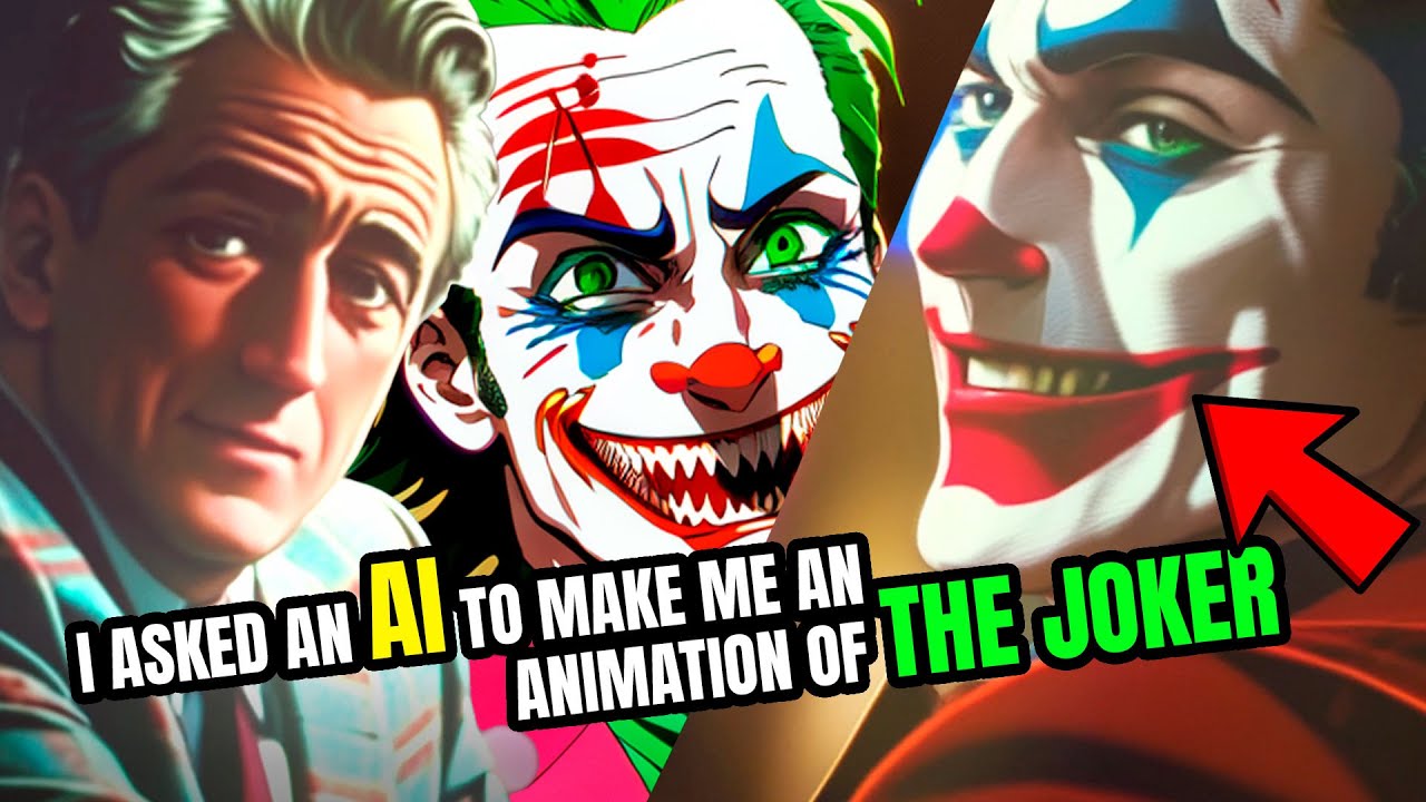 How about another Joke, Murraaaay? 🤡 Joker AI animation / Stable Diffusion