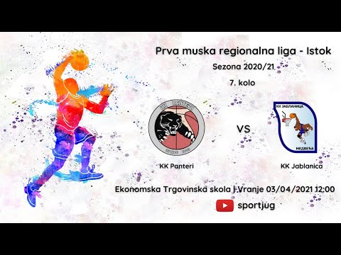 1. MRL ISTOK / 7. Kolo / KK "Panteri" - KK "Jablanica" #UZIVO HD