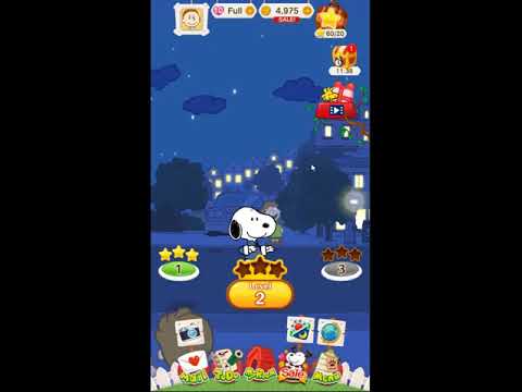 Snoopy Puzzle Journey Night Mode Level 2 - NO BOOSTERS 🐶🧩🧳 | SKILLGAMING ✔️
