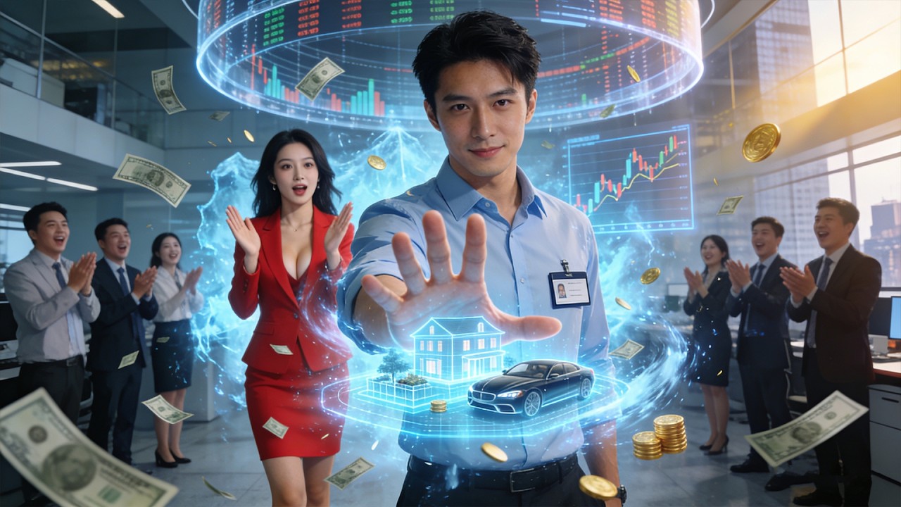 重回死前300天，他靠預知股市狂賺100億！打臉上司征服美女CEO，從底層職員逆襲成金融大佬！