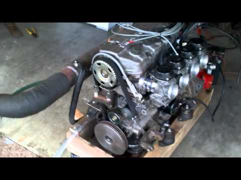 D15B Yamaha YZF carbs & heat exchanger