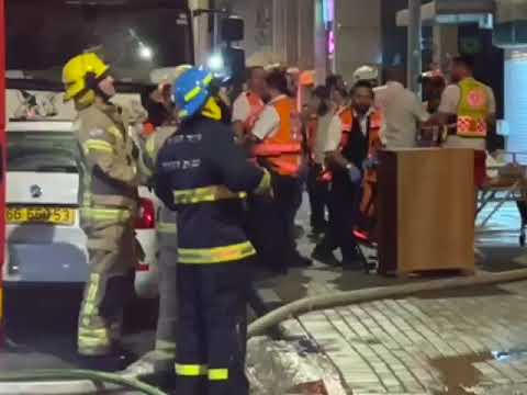 שריפה פרצה בדירה ברחוב ברקת בנתניה