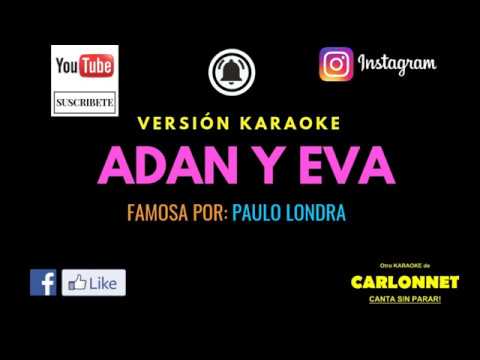 Adan y Eva - Paulo Londra (Karaoke)