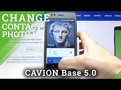 How to Add Photo to Contact in CAVION Base 5.0 – Customize Contact List