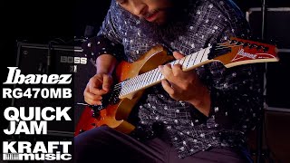 Video thumbnail for Ibanez RG470MB - Quick Jam by Kraft Music