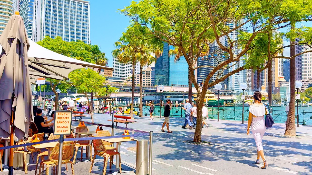 SYDNEY, Australia Walking Tour with BONDI BEACH Walk and Captions [4K/60fps]