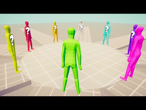 RANDOM UNITS FREE FOR ALL TOURNAMENT | TABS Totally Accurate Battle Simulator