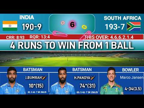 India vs south africa live today | IND vs SA 3rd T20 today cricket match