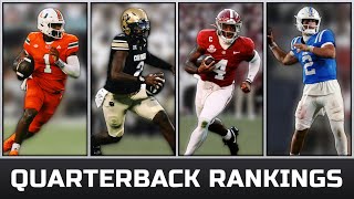 Ranking Every QB in the 2025 Draft class