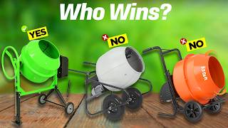 Best Cement Mixers 2025  [Watch This Before You Make a Choice!]