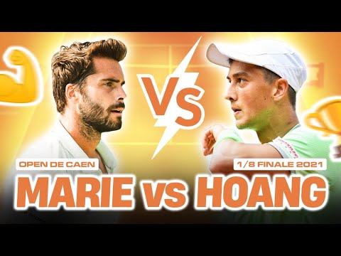 Huitième de finale contre Antoine HOANG (198e joueur mondial) à l’Open de Caen