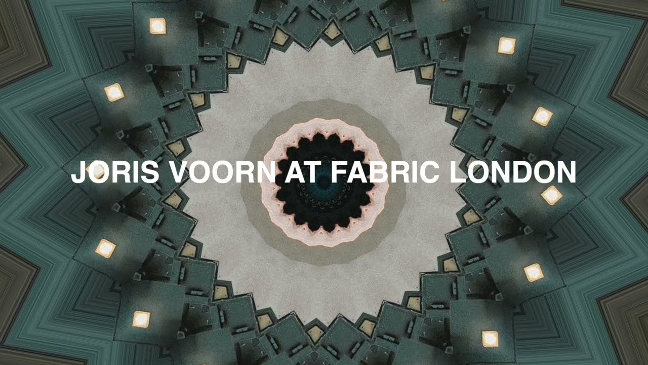 Joris Voorn - Pt.1 Joris Voorn All Night at Fabric London
