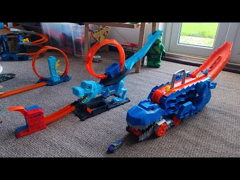 Hot Wheels pętla T-rexa