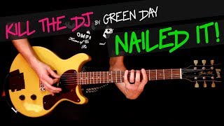 Kill The Dj live - Green Day guitar cover by GV (Jason`s part) + chords