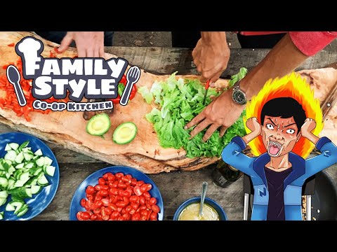 ฝึกการทำอาหารเป็นทีม || Family Style: Co-op Kitchen - YouTube